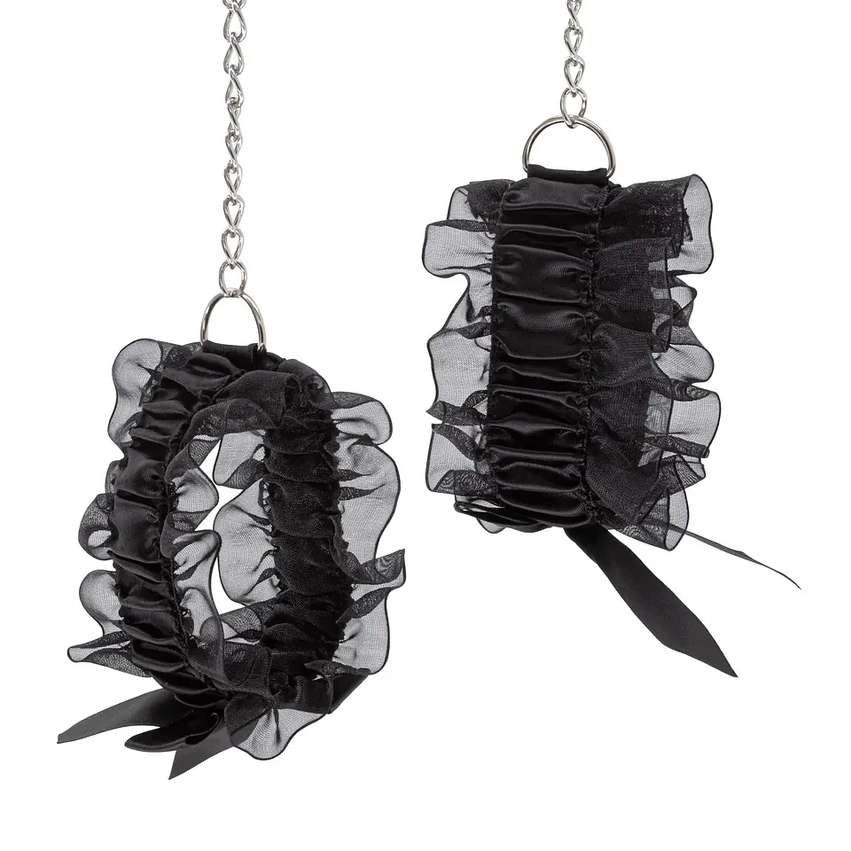Conjunto de Renda Preta Lace Me Up Crushious 5