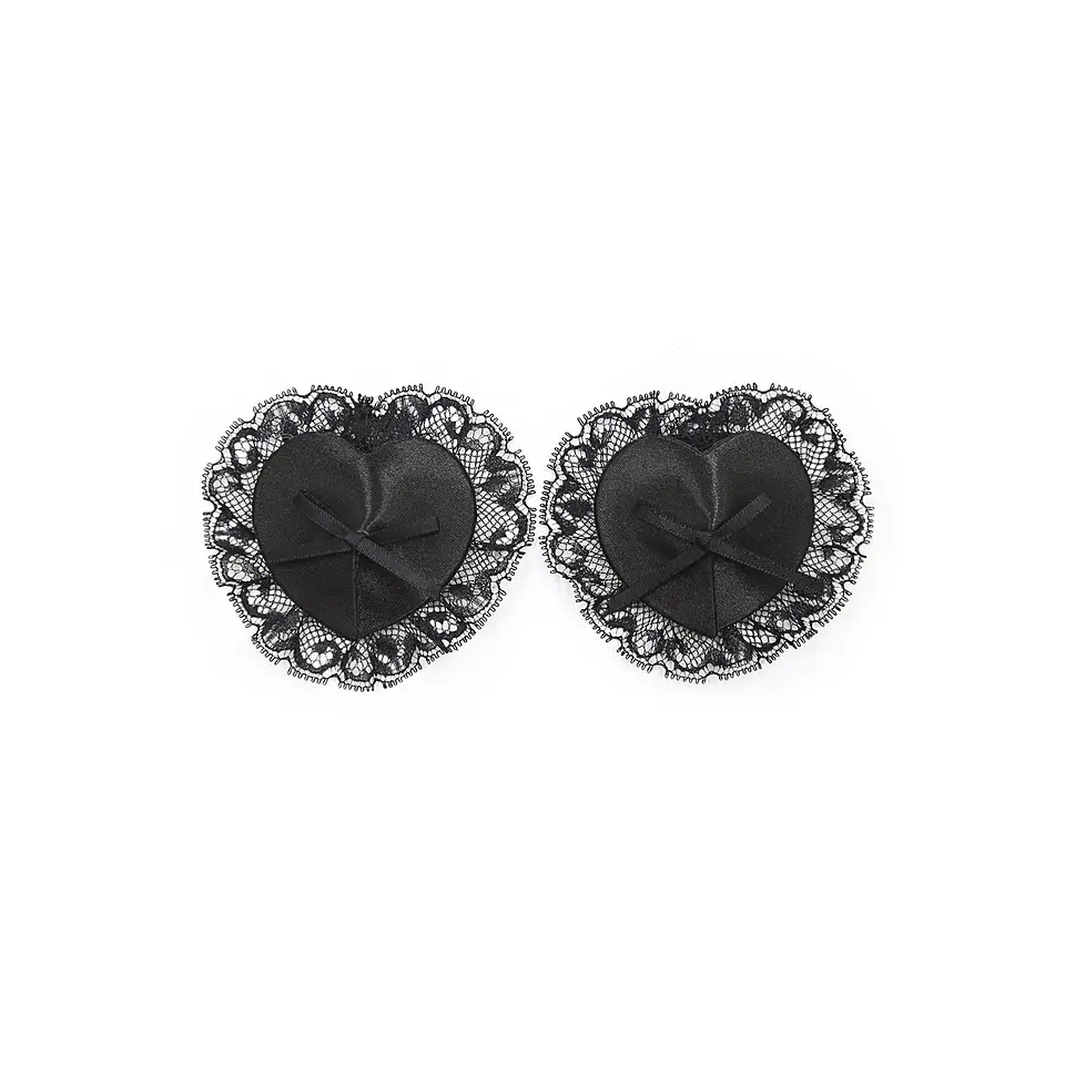 Conjunto de Renda Preta Lace Me Up Crushious 6