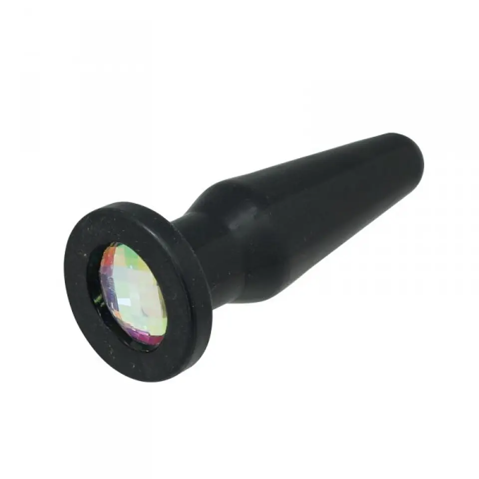 Plug Anal Timeless Diamond Plug M Preto Toyz4lovers 1