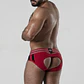 Cueca Backroom Bottomless Locker Gear Vermelha - Thumbnail 1