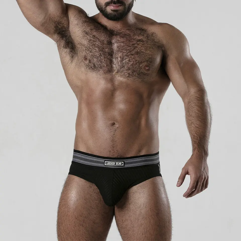 Cueca Backroom Bottomless Locker Gear Branca 2