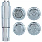 Vibrador Candy Pie Sweepy Prateado Toyz4lovers - Thumbnail 1