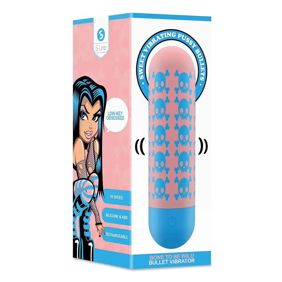 Bala Vibratória Bone To Be Wild S-Line 2