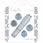 Vibrador Candy Pie Sweepy Prateado Toyz4lovers - Thumbnail 2