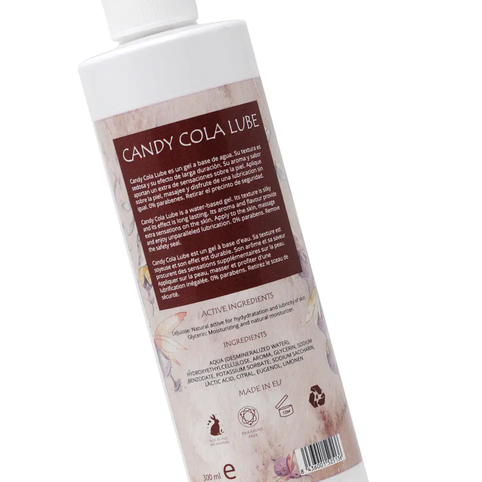 Lubrificante à Base de Água com Sabor a Cola Evoque 300 ML 3