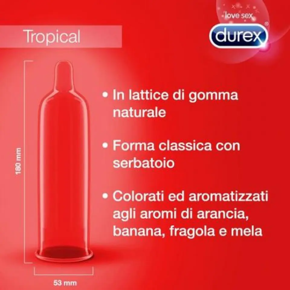 Preservativos Durex Tropical 6 Unidades 2