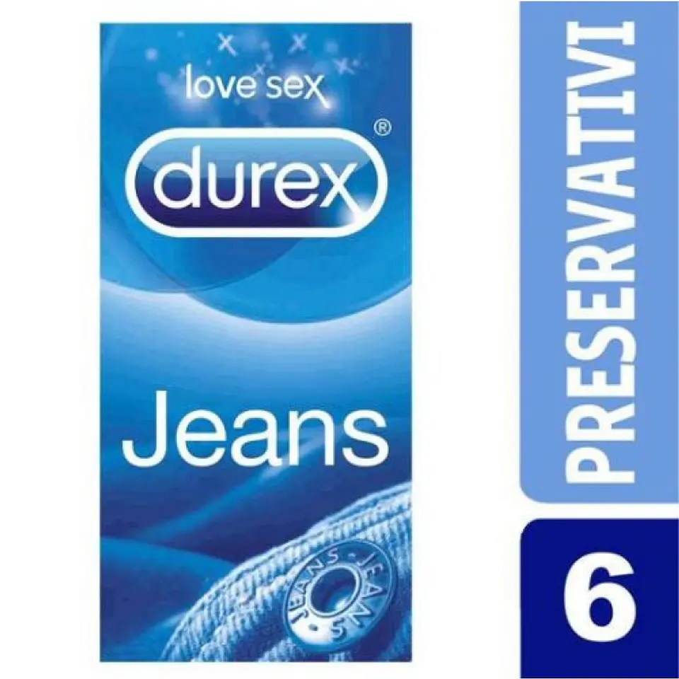 Preservativos Durex Jeans 6 Unidades 3