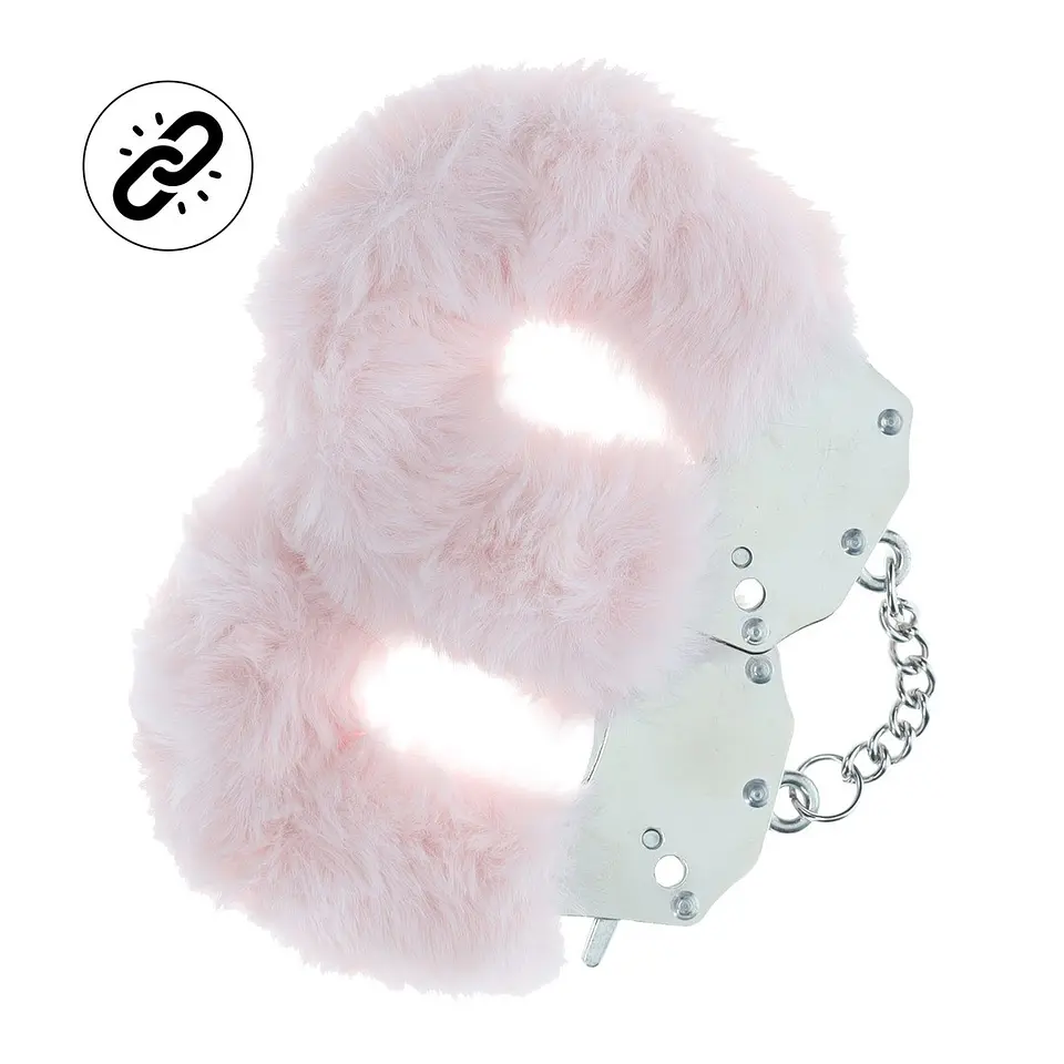 Algemas com Pelúcia Heavy-Duty Fluffy Powder Ouch! 2
