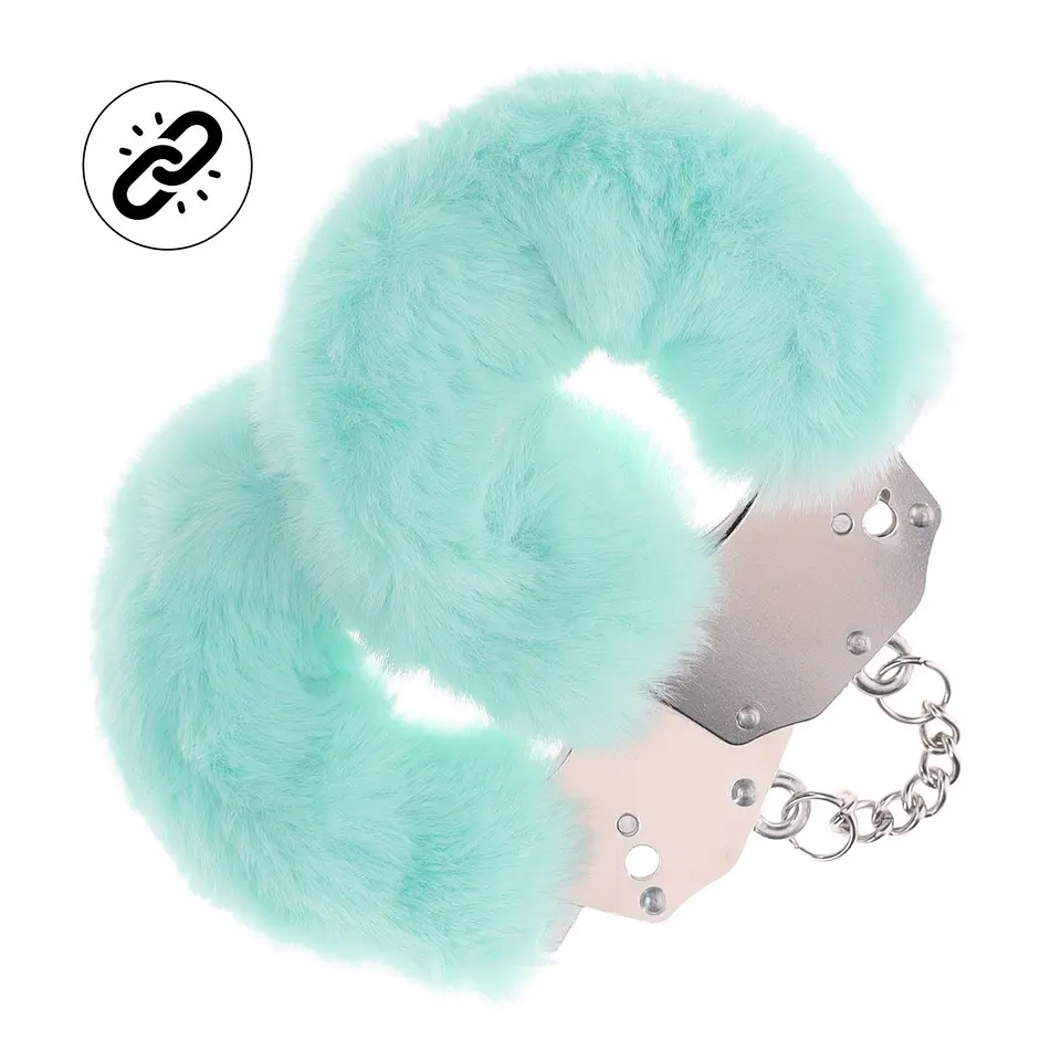 Algemas com Pelúcia Heavy-Duty Fluffy Powder Ouch! 3