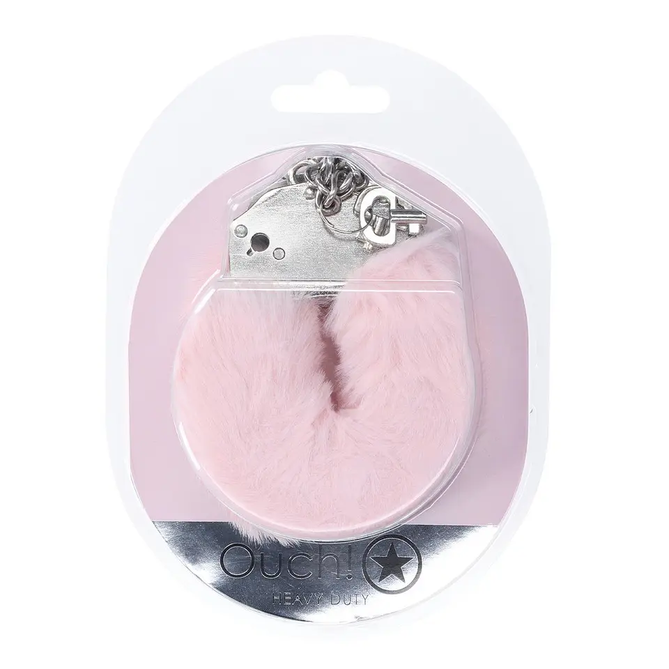 Algemas com Pelúcia Heavy-Duty Fluffy Powder Ouch! 5