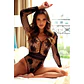 Body Regina Preto Beauty Night Fashion - Thumbnail 2