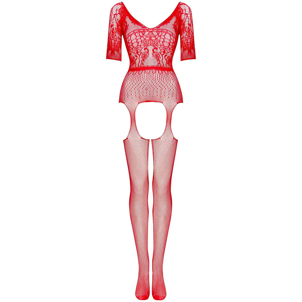 Catsuit Courtney Vermelho Beauty Night Fashion 4