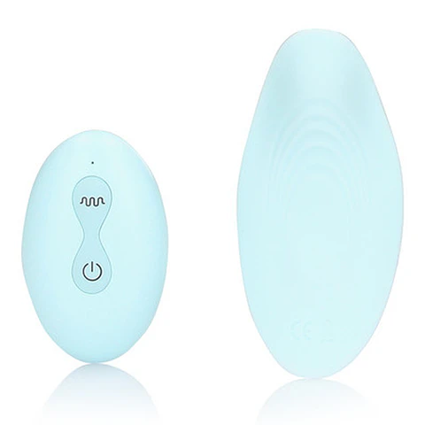 Vibrador de Cueca com Comando Arctic Blue Loveline