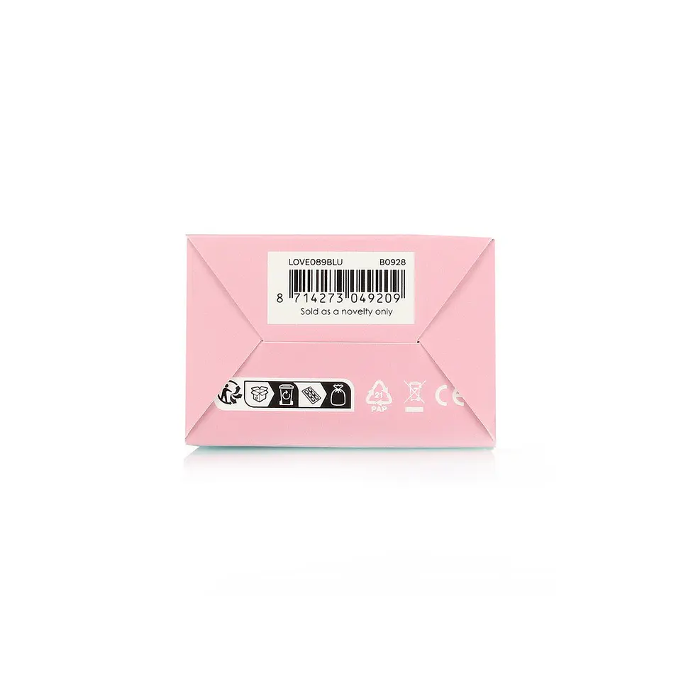 Vibrador de Cueca com Comando Arctic Blue Loveline 4