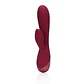 Vibrador Smooth Silicone Rabbit Dark Cherry Loveline - Thumbnail 1