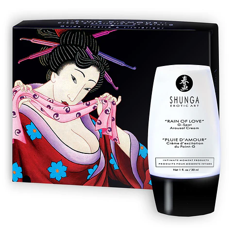 Creme Estimulante do Ponto G Shunga Chuva de Amor 30ml Shunga Erotic Art