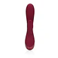 Vibrador Smooth Silicone Rabbit Dark Cherry Loveline - Thumbnail 5