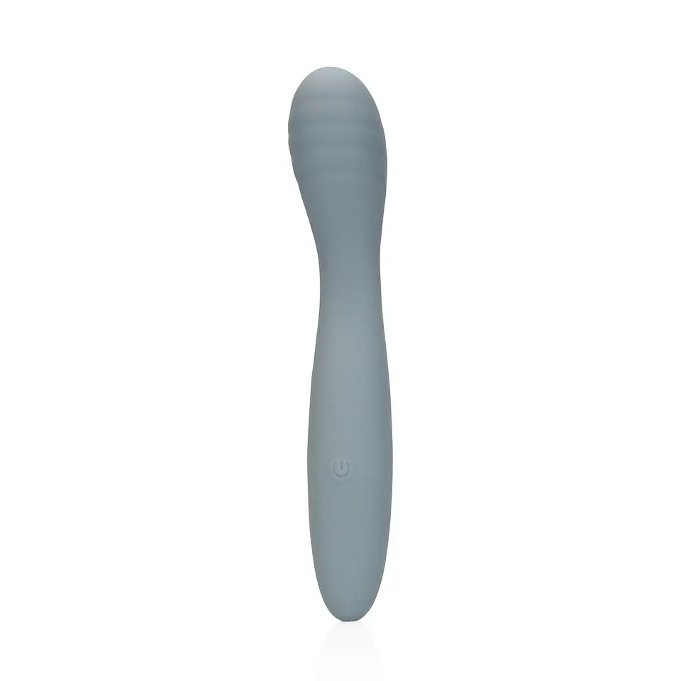 Vibrador Ultra Soft Silicone G-Spot Basalt Grey Loveline 5