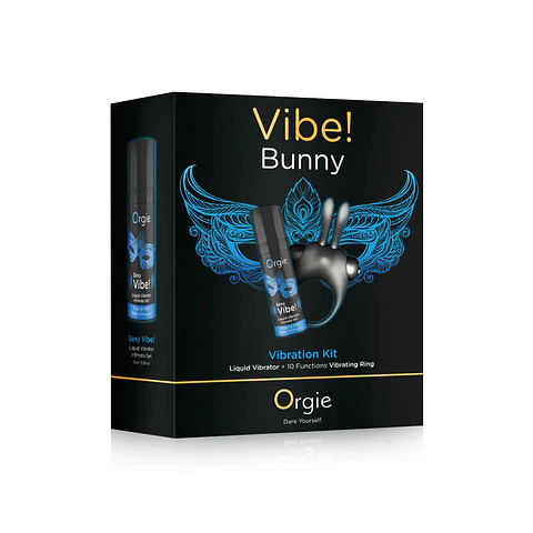 Kit Vibratório Vibe! Bunny Orgie 15ml