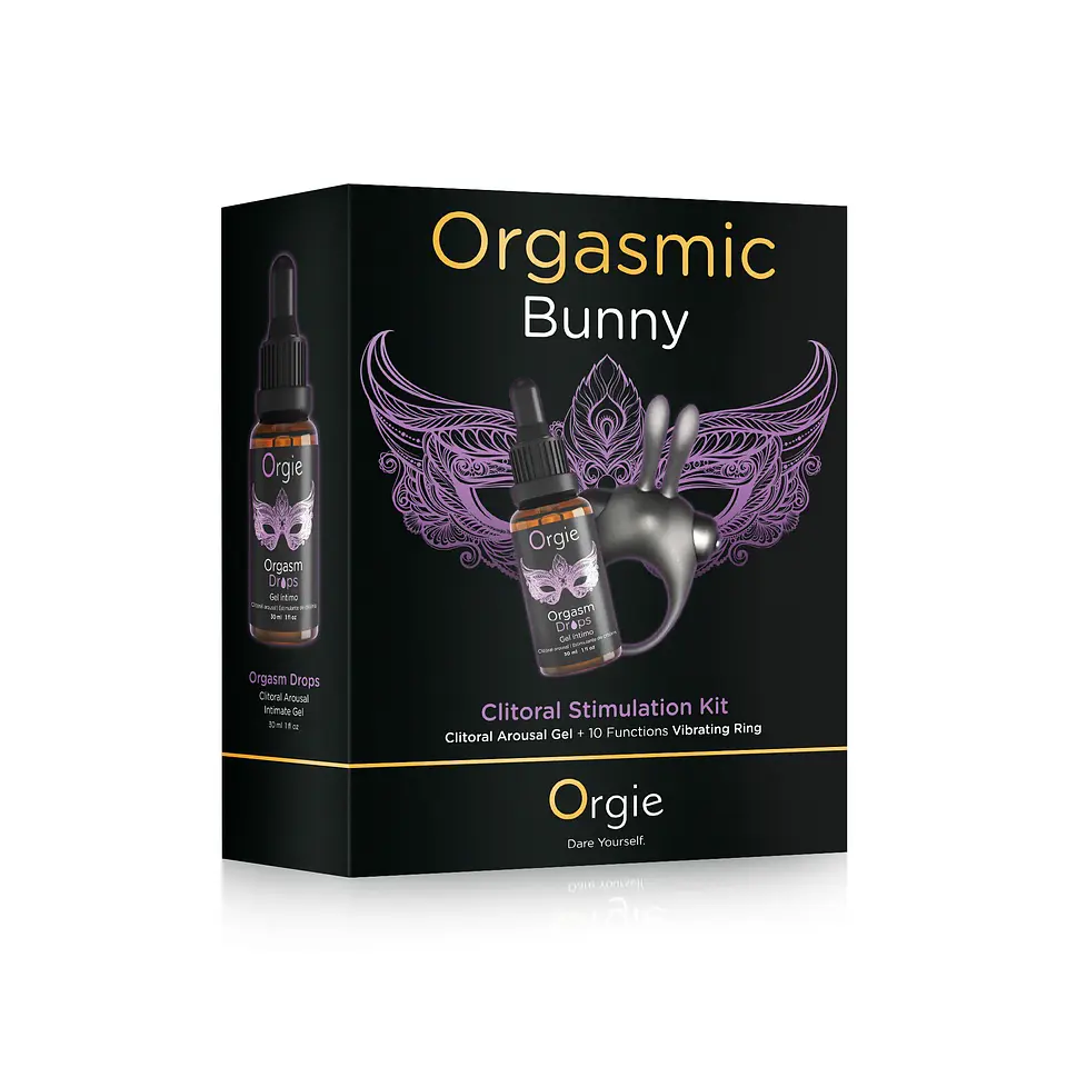 Kit de Estimulação Clitoriana Orgasmic Bunny Orgie 30ml 1