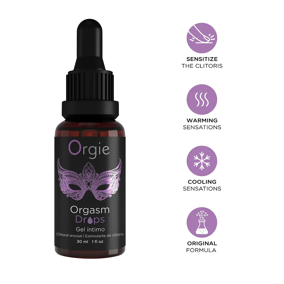 Kit de Estimulação Clitoriana Orgasmic Bunny Orgie 30ml 2