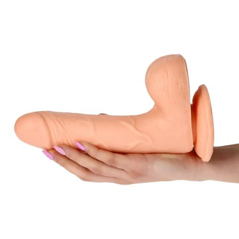 Vibrador Realístico Real Rapture Fire Passion 8'' Branco Toyz4lovers 4