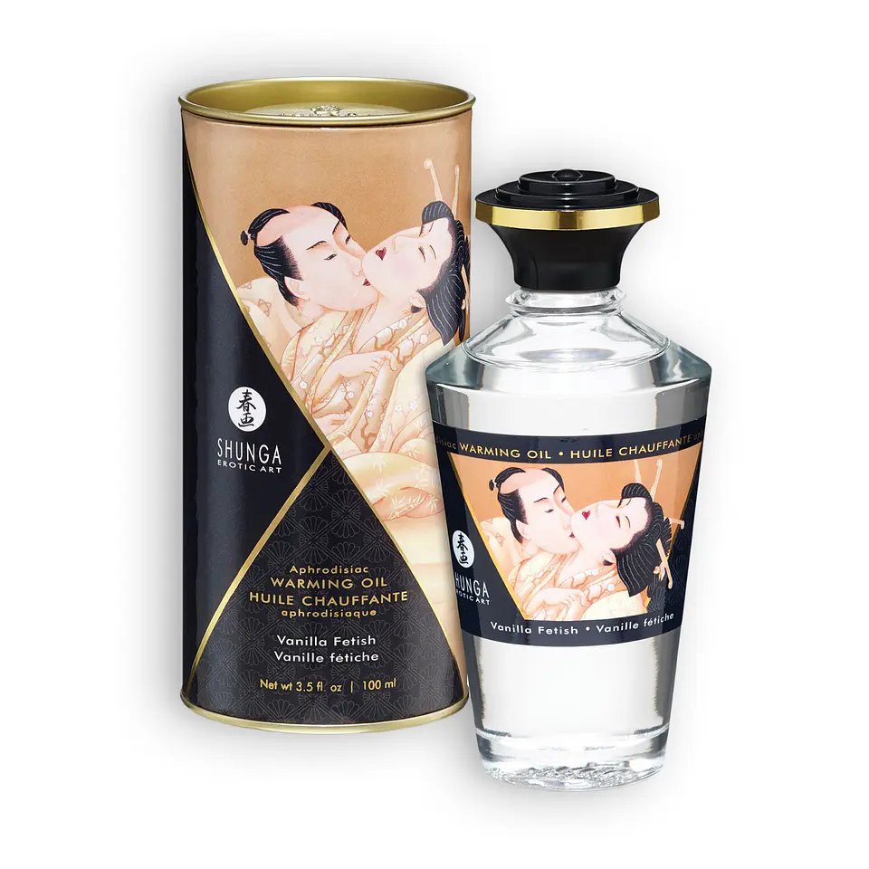Óleo Afrodisíaco Shunga Baunilha 100ml Shunga Erotic Art 1