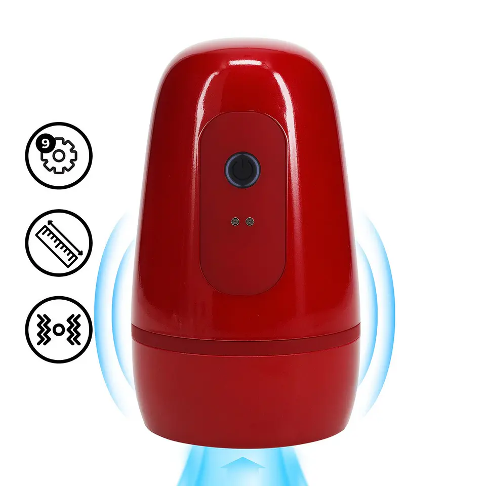 Masturbador de Sucção de Pressão Negativa com Vibração Pulsar Metallic Pumped 3