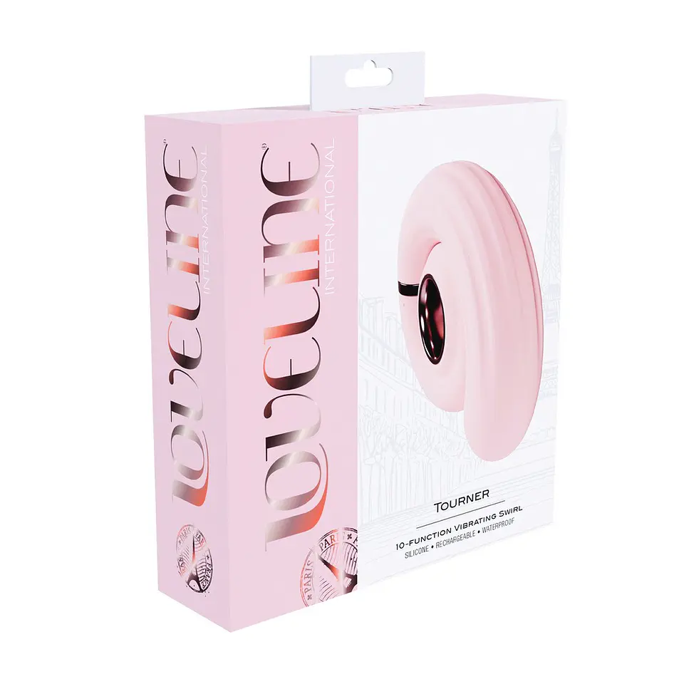 Vibrador Tourner Swirl Rosa Lovense Loveline 2