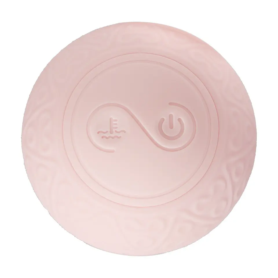 Massajador com Vibração e Função de Aquecimento Rosa Loveline 4