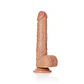 Dildo Realista com Testículos Straight 7 /18 CM Realrock - Thumbnail 1