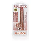 Dildo Realista com Testículos Straight 7 /18 CM Realrock - Thumbnail 2