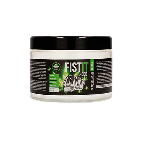 Lubrificante à Base de Água com CBD 17 Fl Oz 500 ML Fist It