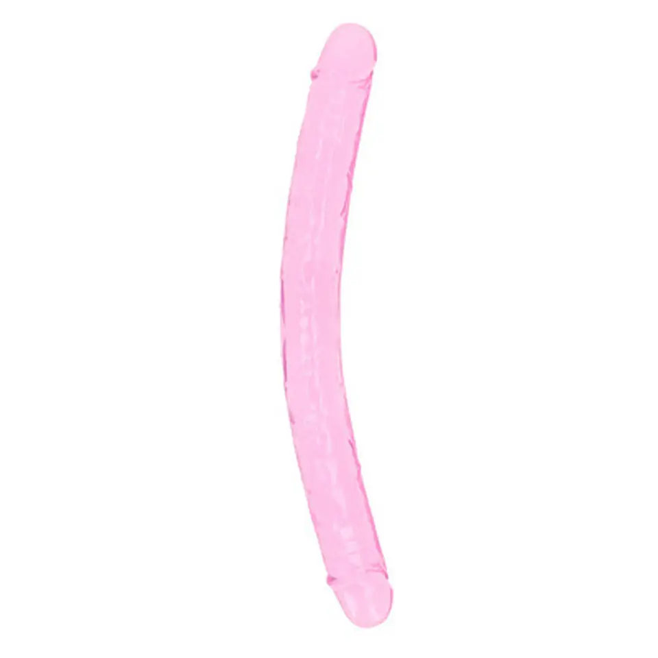 Dildo Duplo Crystal Clear 13 /34 CM Realrock 1