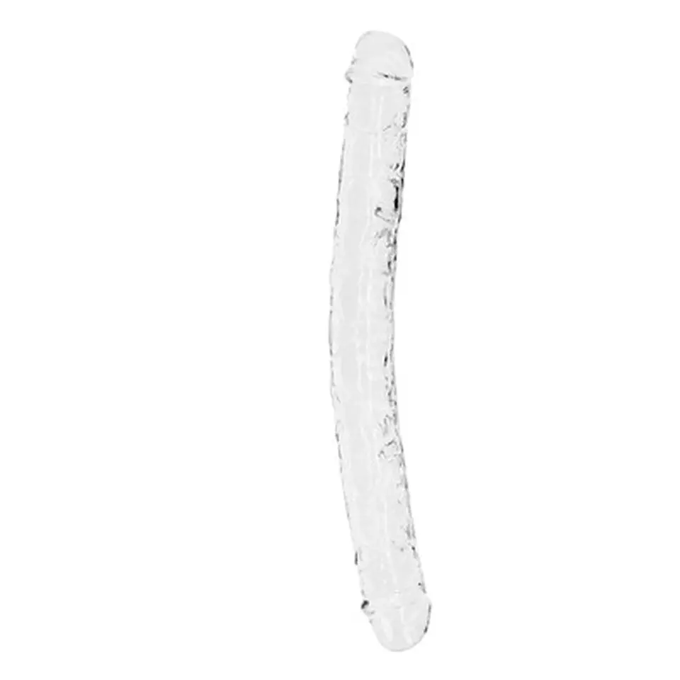 Dildo Duplo Crystal Clear 13 /34 CM Realrock 2
