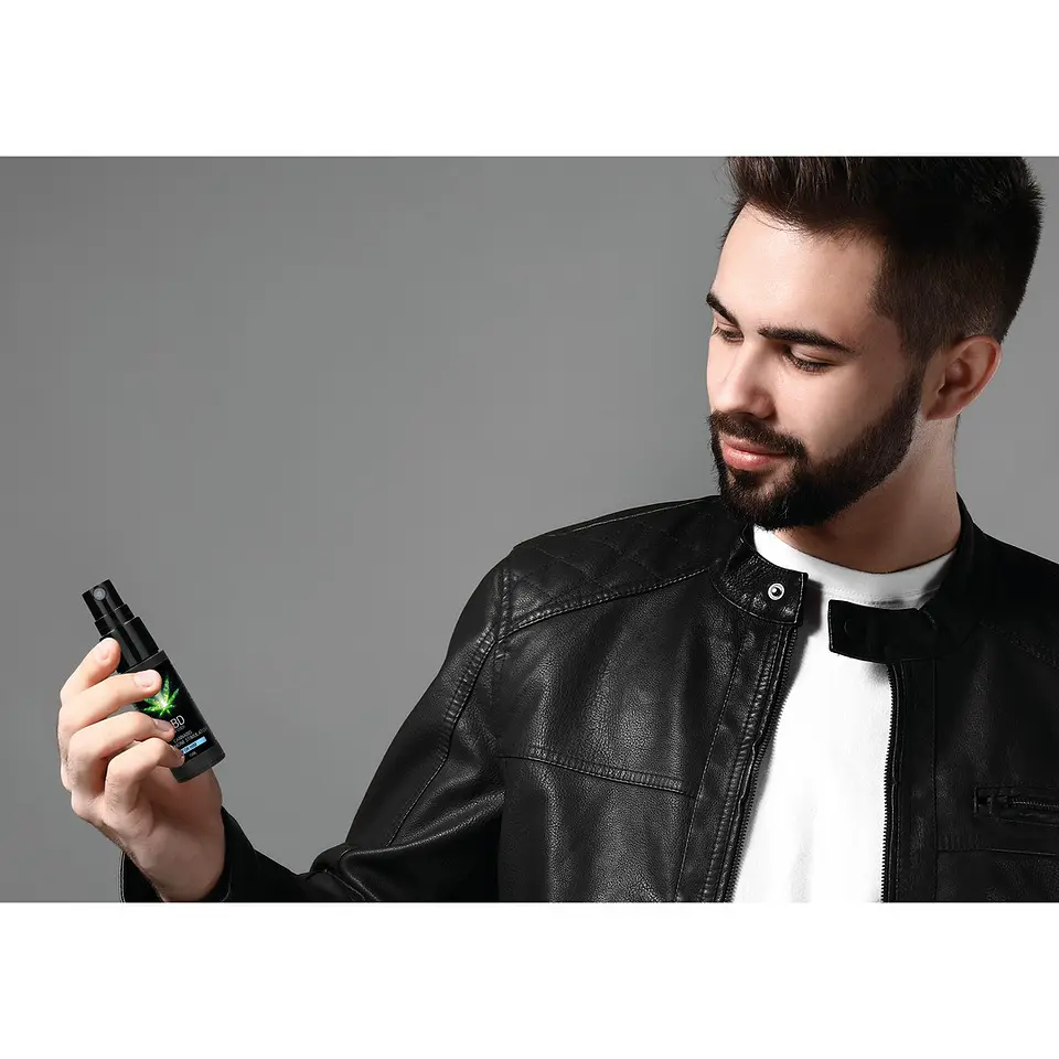 Ativador de Feromonas para Homem CBD Cannabis 0.5 Fl Oz 15 ML Pharmquests 4
