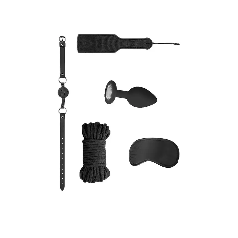 Kit Bondage Introductory Bondage Kit 5 Preto Ouch! 4