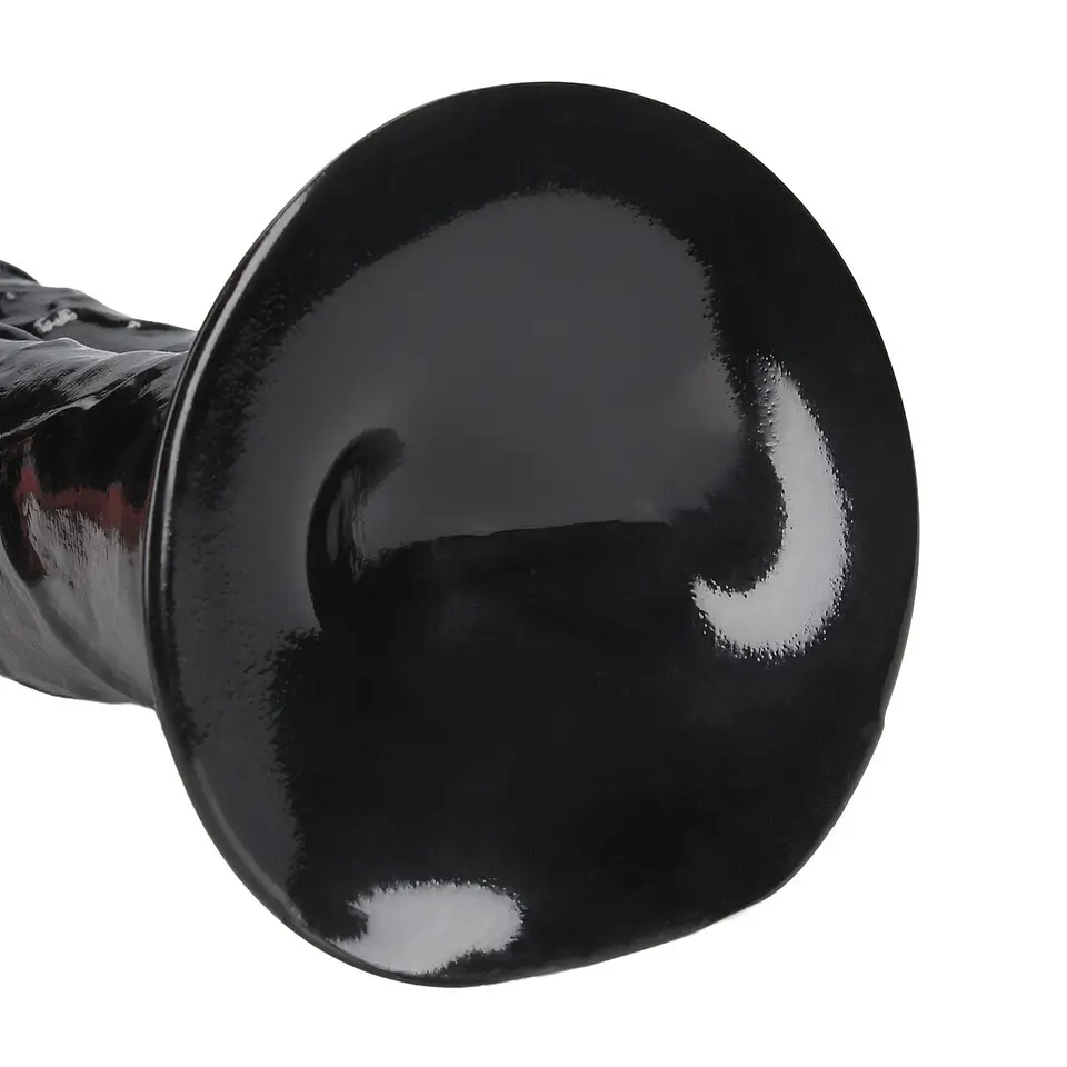 Dildo Duplo Double Titan 24.5 CM Preto Ouch! 6