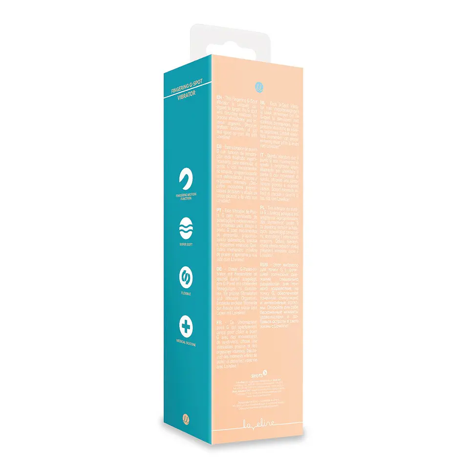 Vibrador de Ponto G Peach Fuzz Loveline 3
