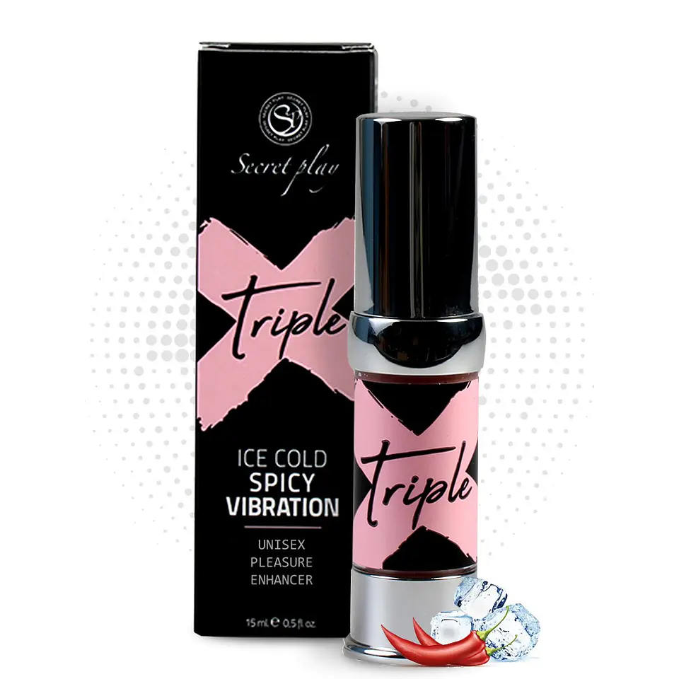 Gel Estimulante Triple X Unisexo Secret Play 15ml 2