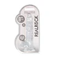 Dildo Realista com Testículos Crystal Clear 8 /21cm Realrock - Thumbnail 4