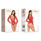 Body Regina Vermelho Beauty Night Fashion - Thumbnail 6