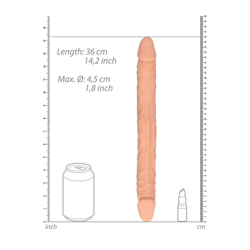 Dildo Duplo 14 / 36 CM Realrock 6