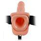 Strap-On Oco com Testículos 7' Fetish Fantasy Series Branco - Thumbnail 4