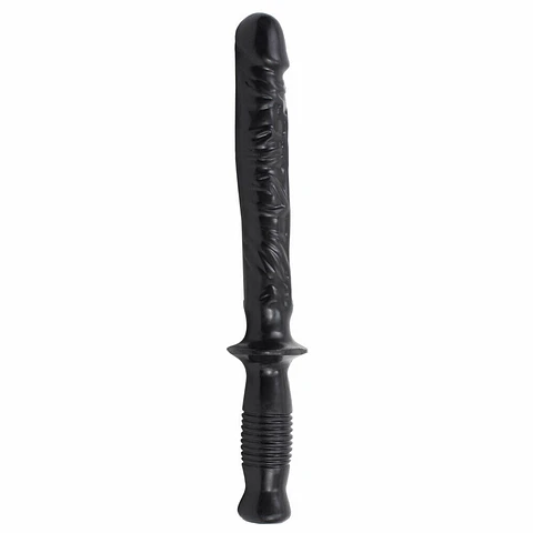 Dildo com Cabo Manhandler Preto Doc Johnson