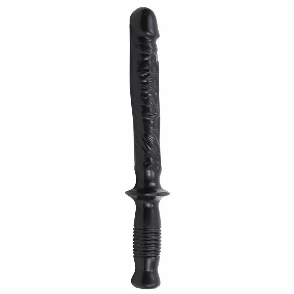 Dildo com Cabo Manhandler Preto Doc Johnson 1