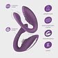 Vibrador Recarregável com Comando Pleasuriser e Oferta de Lubrificante à Base de Água Crushious - Thumbnail 4