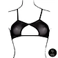 Sutiã Keyhole Mesh Preto Tamanho Queen Le Désir - Thumbnail 5
