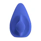 Vibrador de Dedo Ergo Grip Azul Loveline - Thumbnail 4
