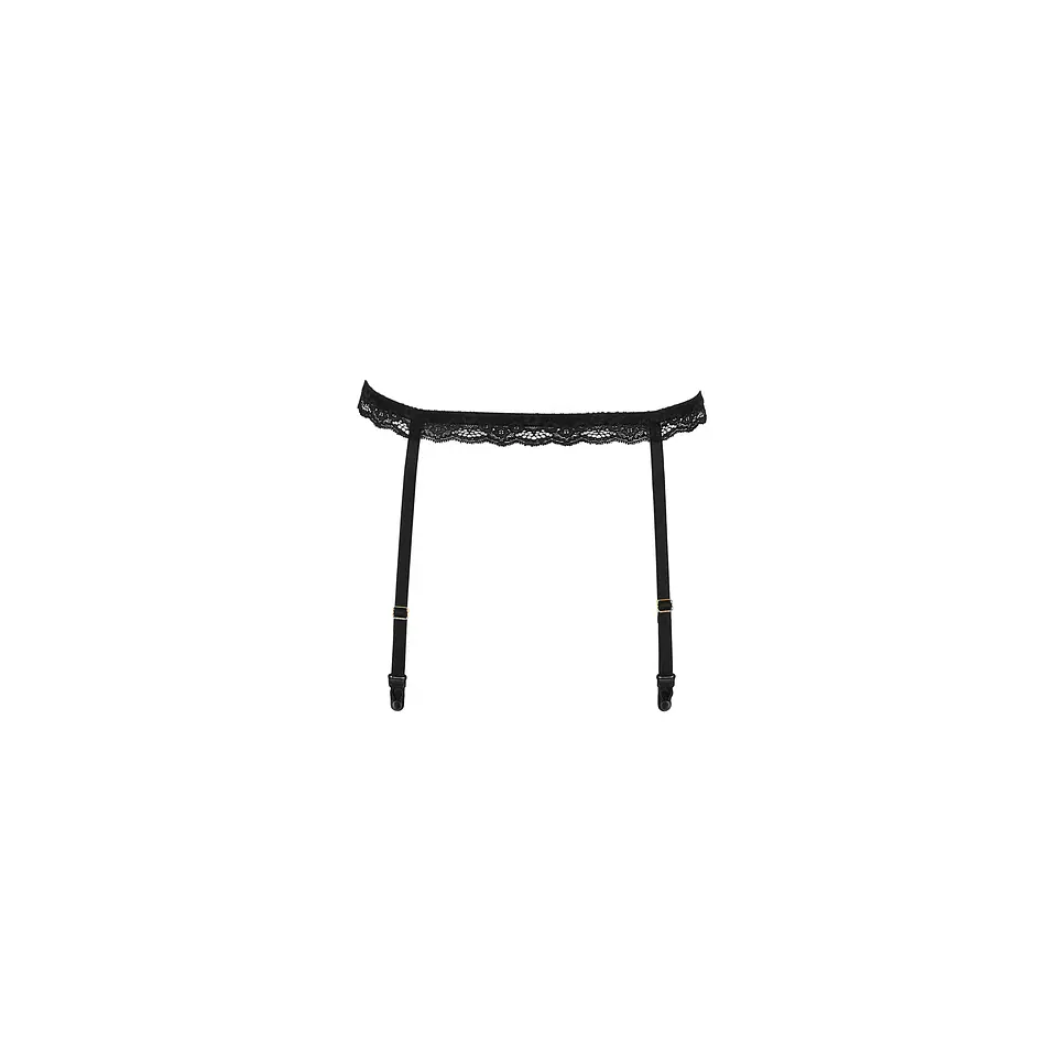 Cinto de Ligas Shelly Preto Devil Collection Passion 1